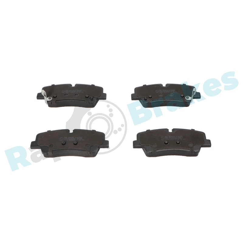 RAPBRAKES stabdžių trinkelių rinkinys, diskinis stabdys R-P1648