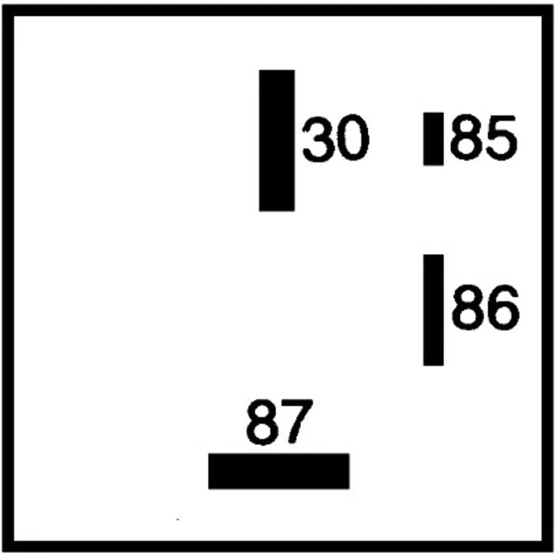 HELLA 4RA 007 507-021 relė, kaitinimo žvakių sistema