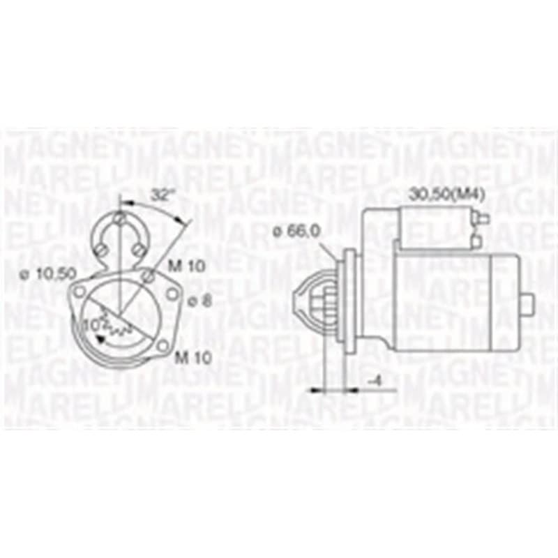 MAGNETIMARELLI starteris 063721207010