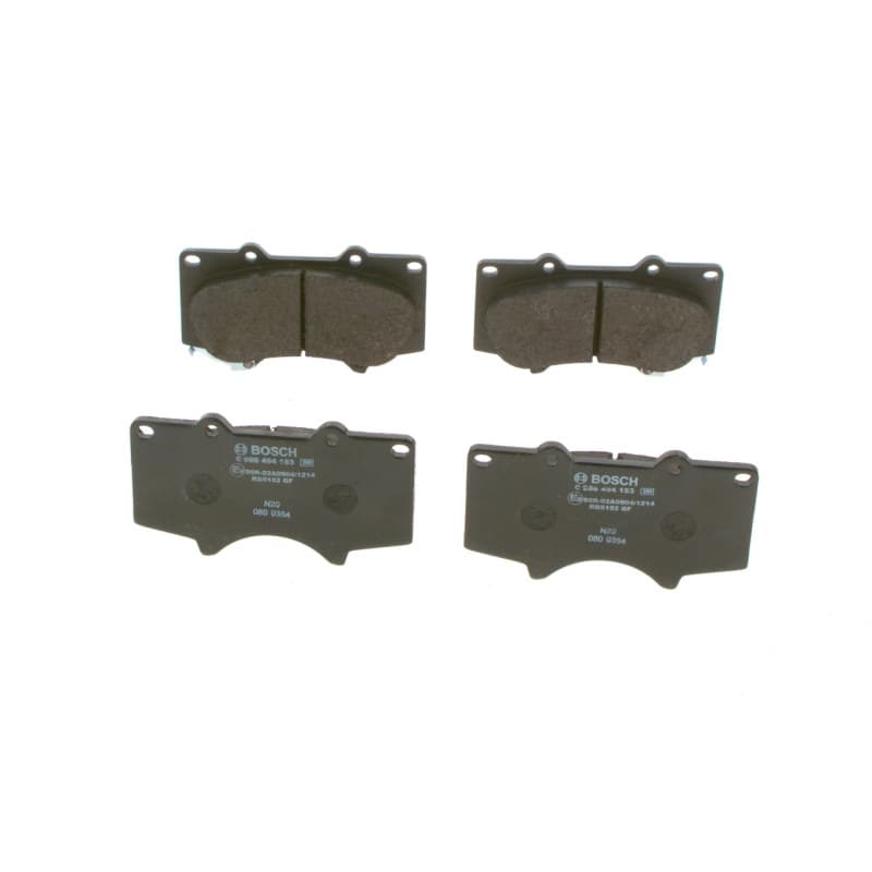 BOSCH 0 986 494 153 stabdžių trinkelių rinkinys, diskinis stabdys