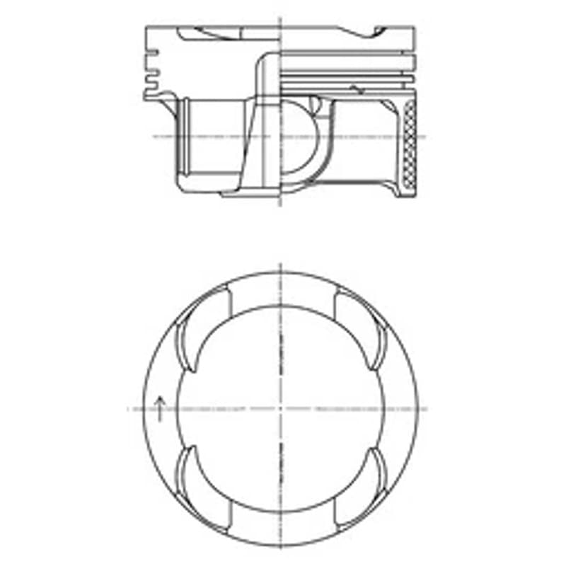 KOLBENSCHMIDT stūmoklis 42100600