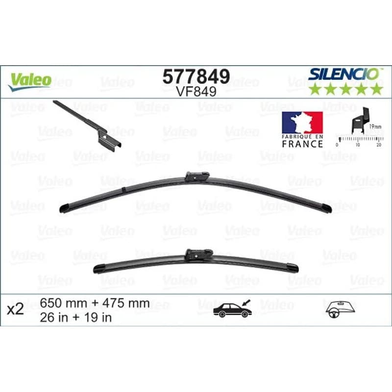 VALEO valytuvai 577849