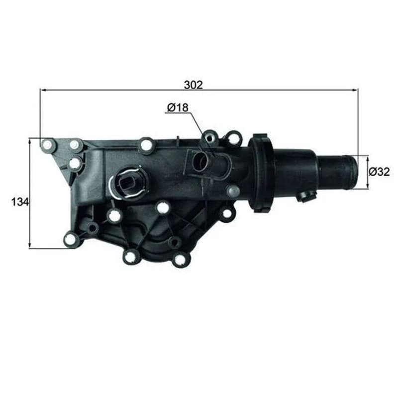 MAHLE TH 59 89 termostatas, aušinimo skystis