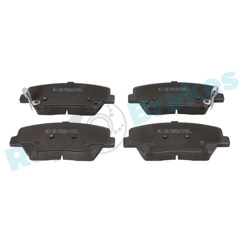 RAPBRAKES stabdžių trinkelių rinkinys, diskinis stabdys R-P1322