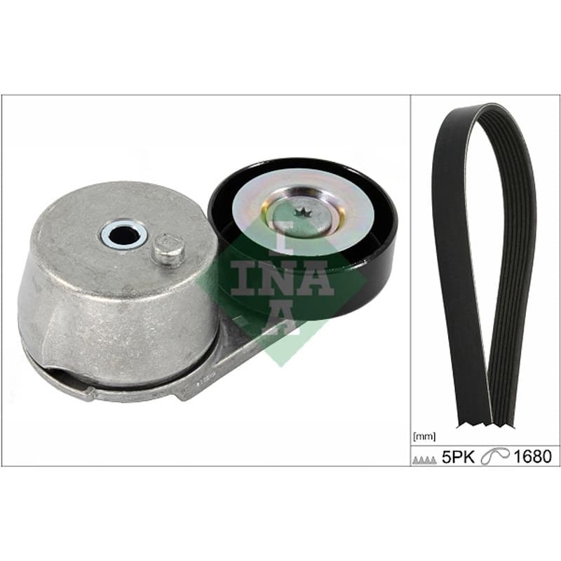 SCHAEFFLERINA V formos rumbuotas diržas, komplektas 529 0409 10