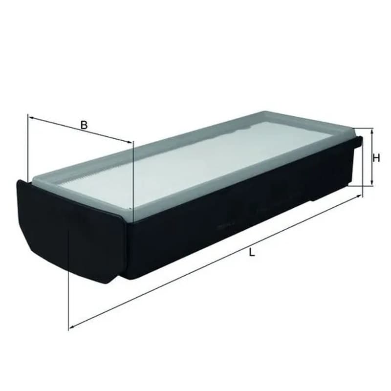 MAHLE LX 2796/1 oro filtras