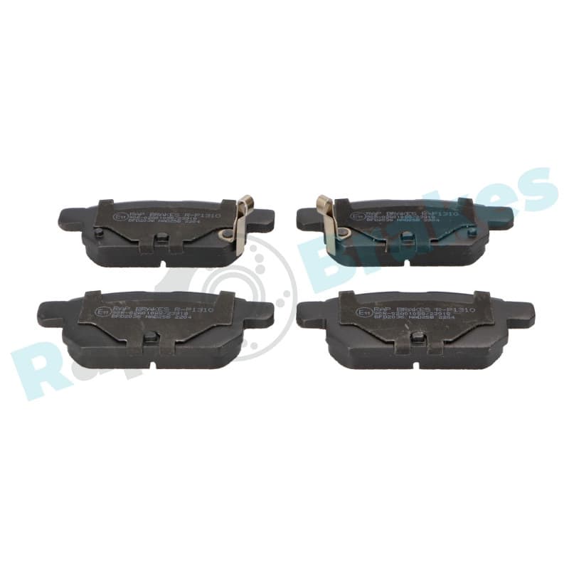 RAPBRAKES stabdžių trinkelių rinkinys, diskinis stabdys R-P1310