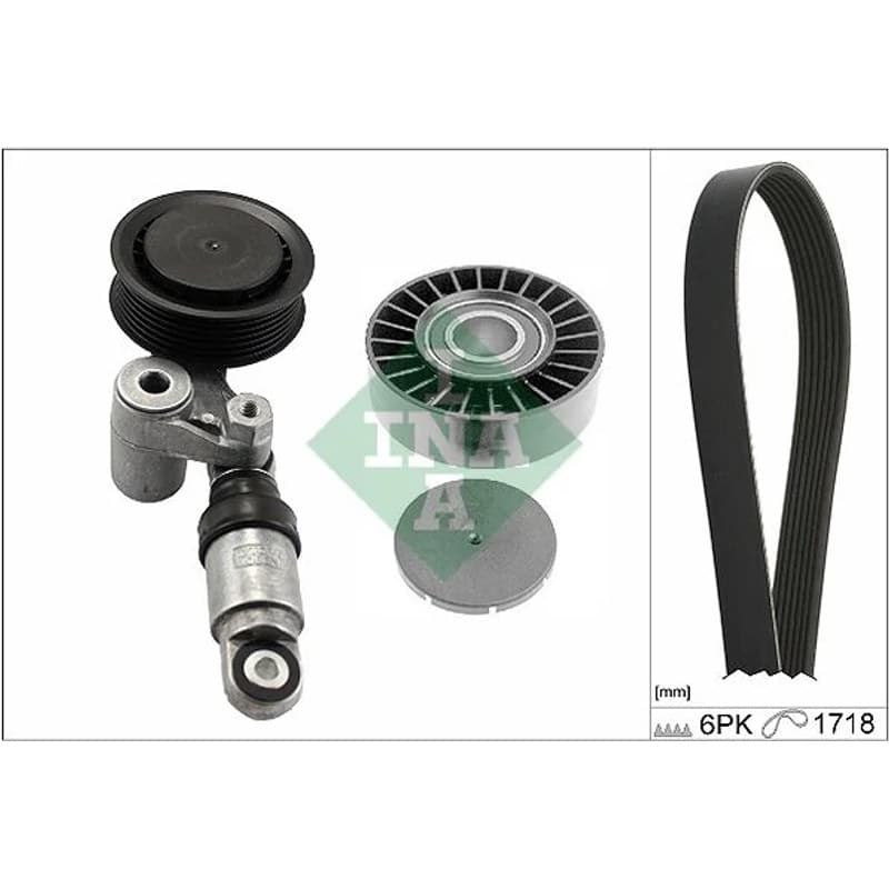 SCHAEFFLERINA V formos rumbuotas diržas, komplektas 529 0244 10