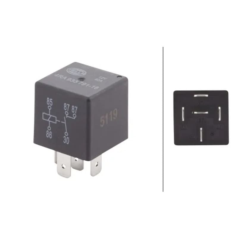 HELLA 4RA 933 791-161 relė, pagrindinė srovė