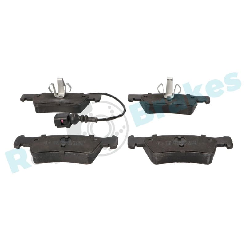 RAPBRAKES stabdžių trinkelių rinkinys, diskinis stabdys R-P0551