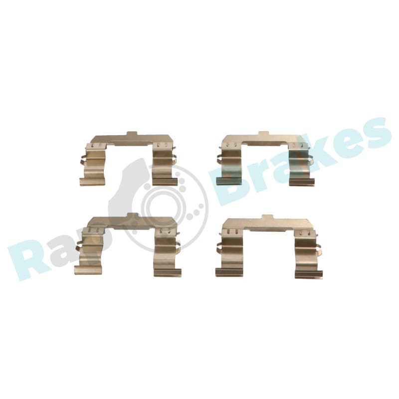 RAPBRAKES R-U0208 priedų komplektas, diskinių stabdžių trinkelės