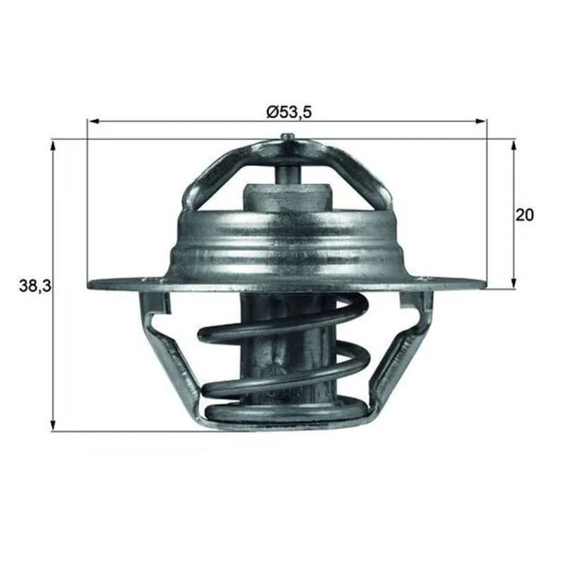 MAHLE TX 88 88D termostatas, aušinimo skystis
