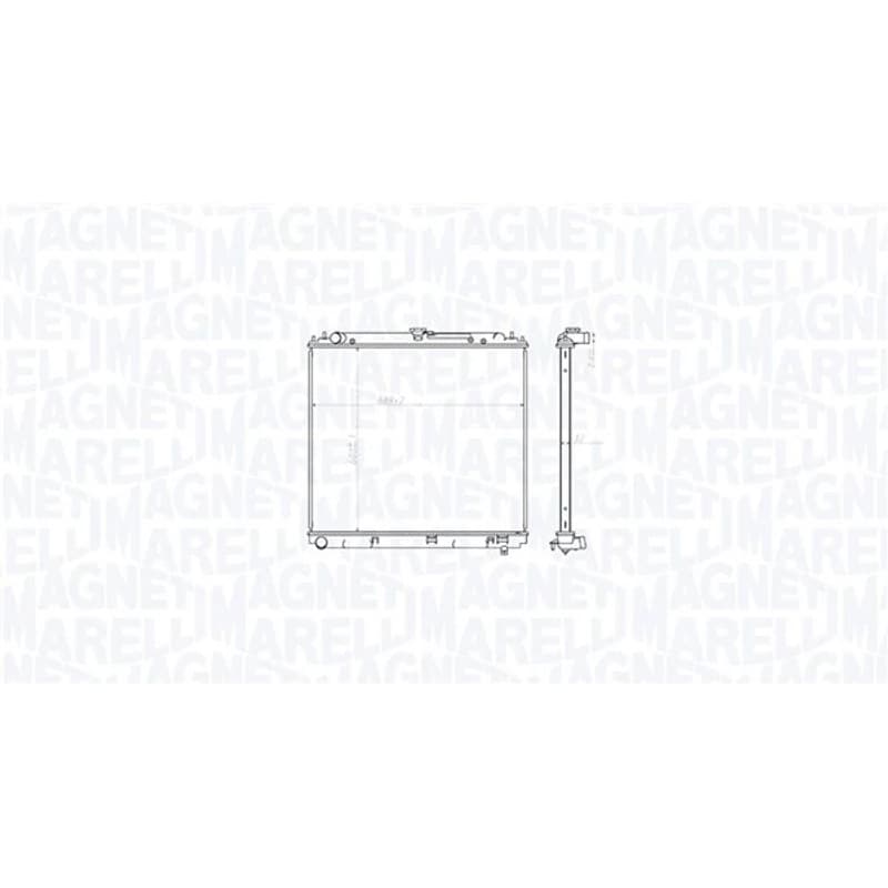 MAGNETIMARELLI radiatorius, variklio aušinimas 350213212800