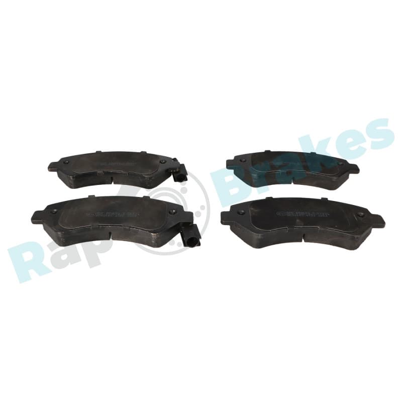 RAPBRAKES stabdžių trinkelių rinkinys, diskinis stabdys R-P0891