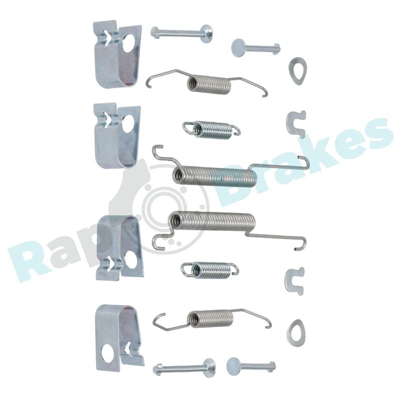 RAPBRAKES priedų komplektas, stabdžių trinkelės R-T0227