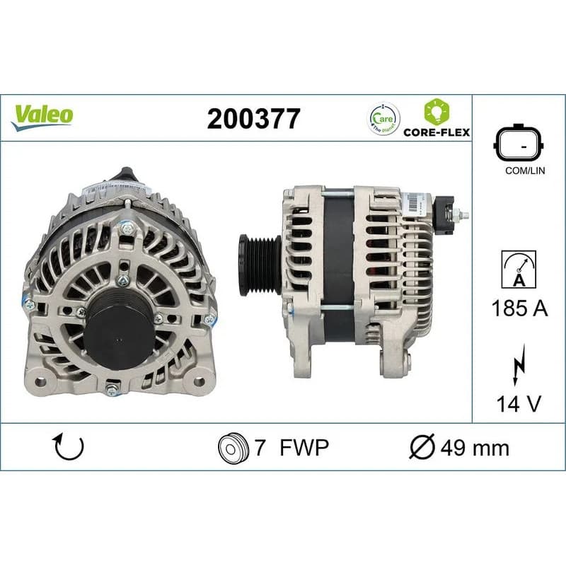 VALEO kintamosios srovės generatorius 200377