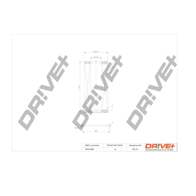 DRVE alyvos filtras DP1110.11.0237