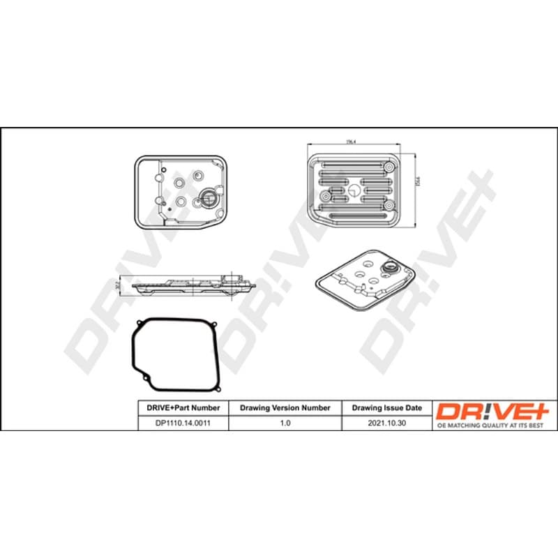 DRVE hidraulinis filtras, automatinė transmisija DP1110.14.0011