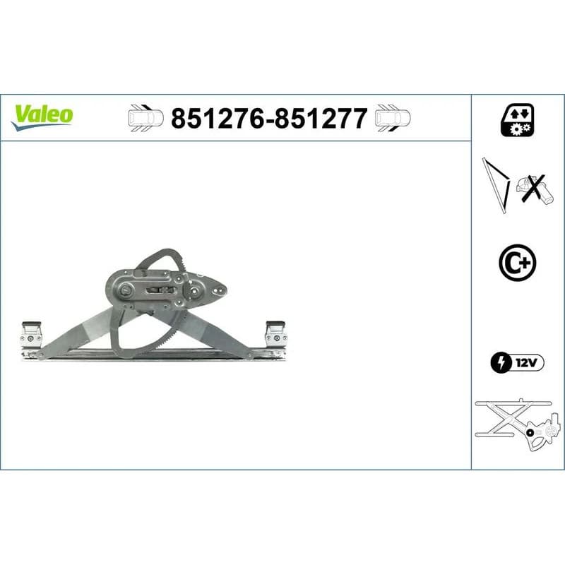 VALEO lango pakėliklis 851276