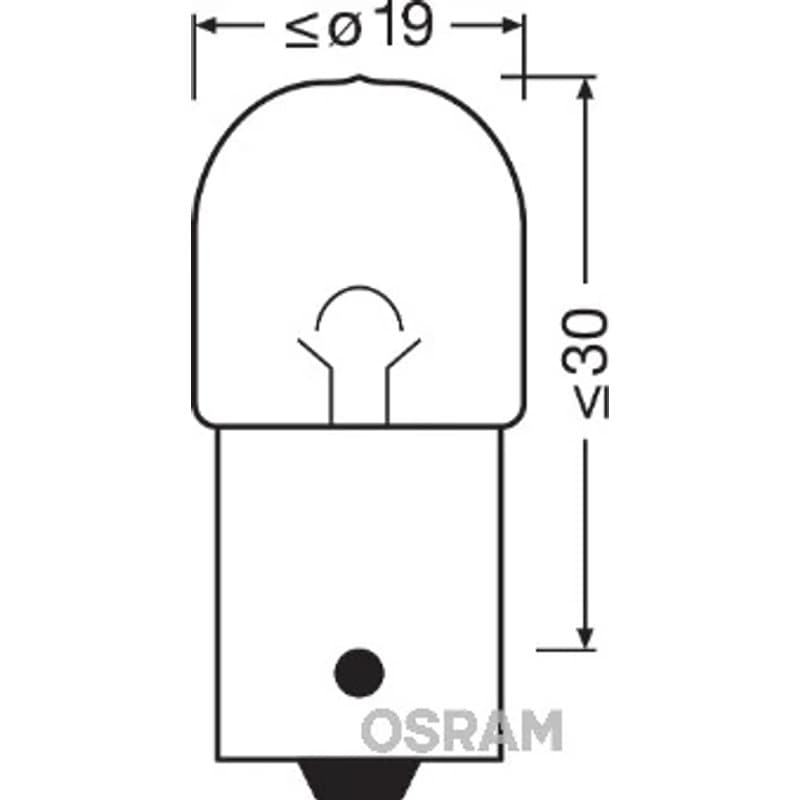 OSRAM lemputė, indikatorius 5627TSP