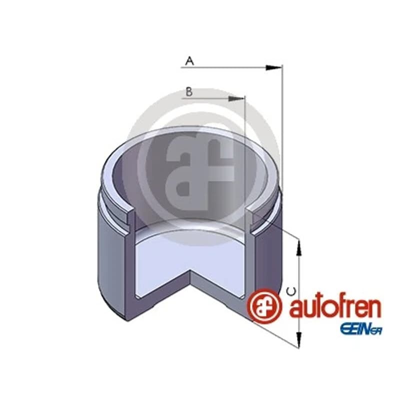 AUTOFRENSEINSA stūmoklis, stabdžių apkaba D02598