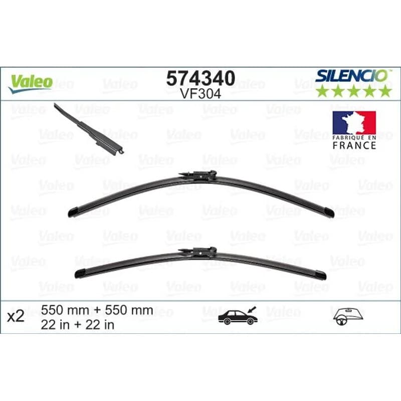 VALEO valytuvai 574340