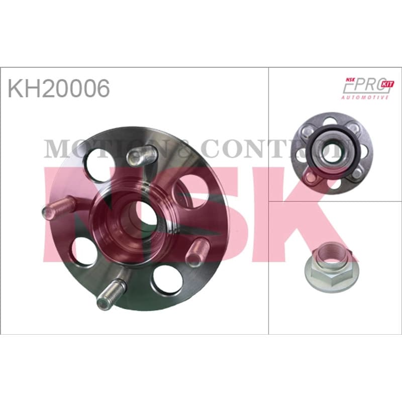 NSK rato guolio komplektas KH20006
