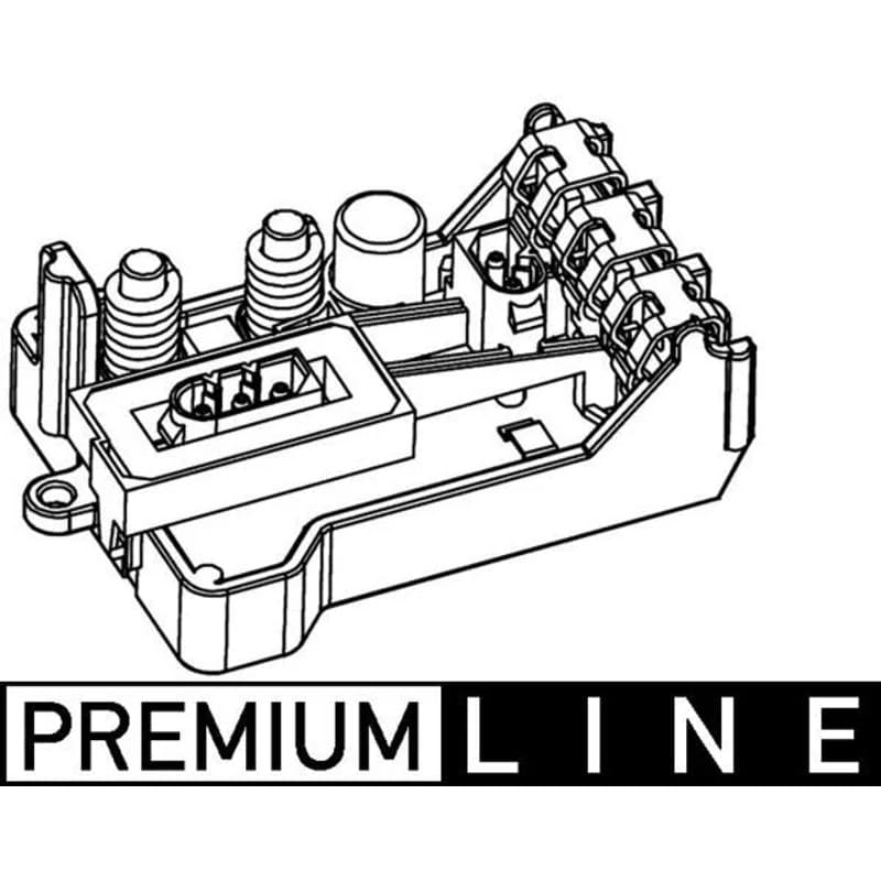 MAHLE ABR 30 000P reguliatorius, keleivio pusės ventiliatorius