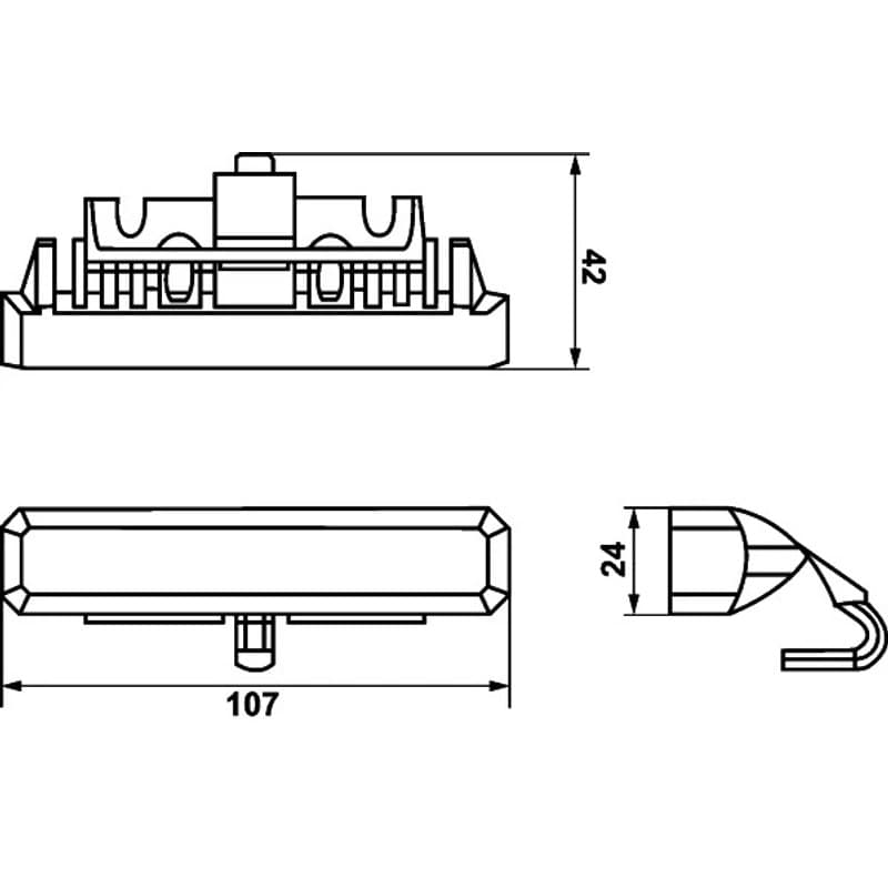 HELLA 2XD 014 560-401 stroboskopo tipo švyturėlis