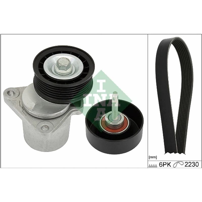 SCHAEFFLERINA V formos rumbuotas diržas, komplektas 529 0394 10
