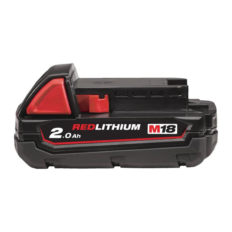 MILWAUKEE M18™ serijos 2,0 Ah akumuliatorius – M18 B2 4932430062 MILWAUKEE