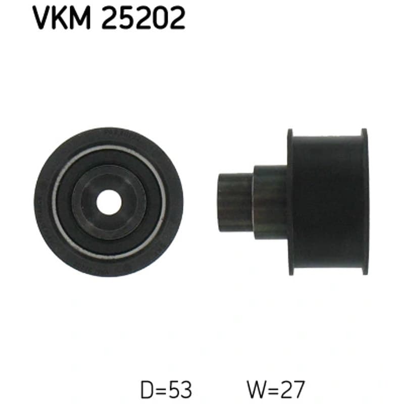 SKF VKM 25202 kreipiantysis skriemulys, paskirstymo diržas