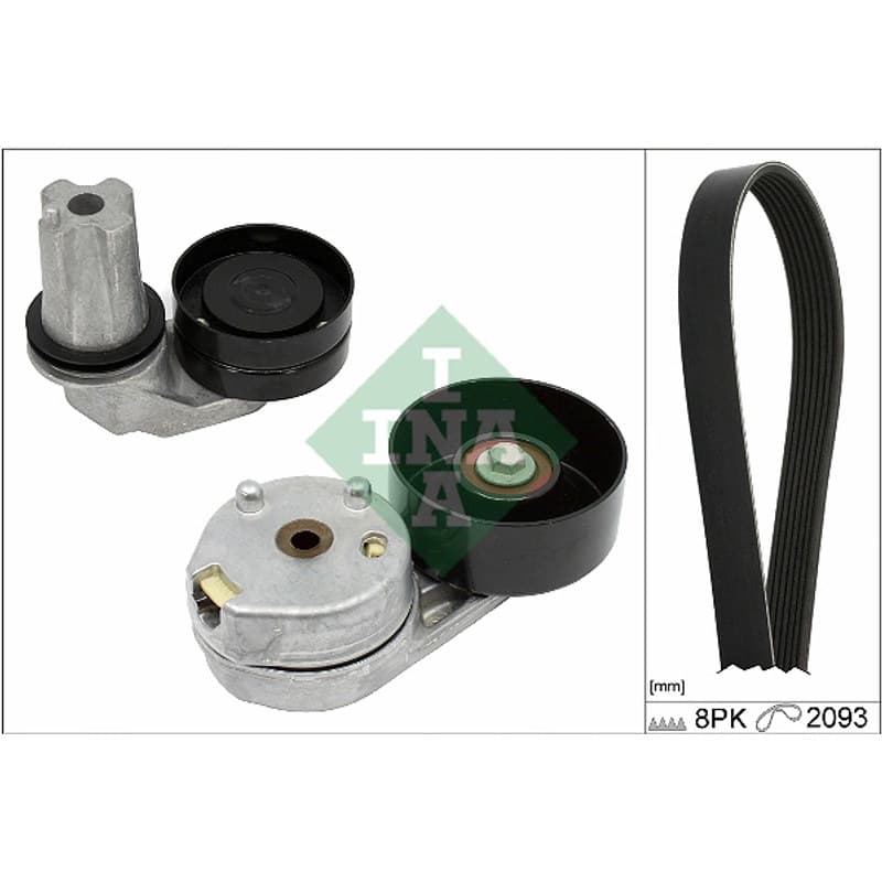 SCHAEFFLERINA 529 0445 10 V formos rumbuotas diržas, komplektas