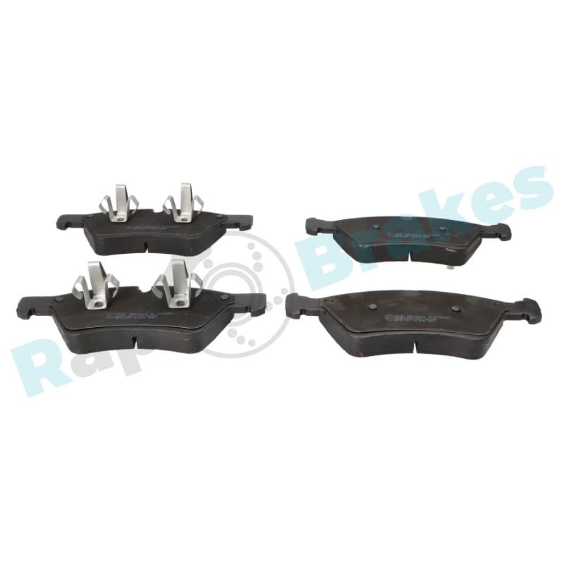 RAPBRAKES stabdžių trinkelių rinkinys, diskinis stabdys R-P0525