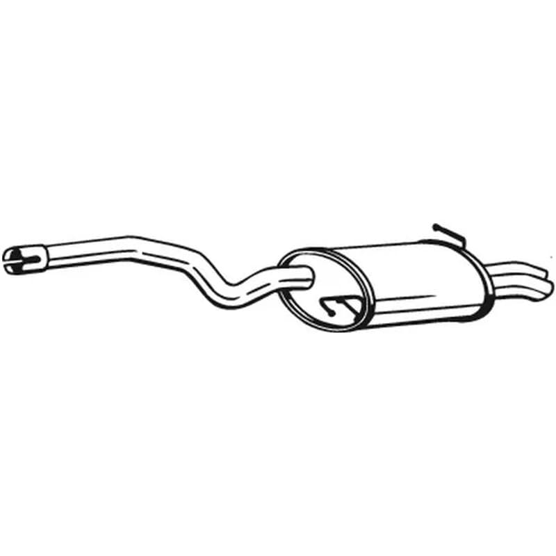 BOSAL galinis duslintuvas 105-221