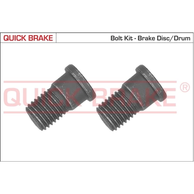 QUICKBRAKE varžtų komplektas, stabdžių diskas 11666K