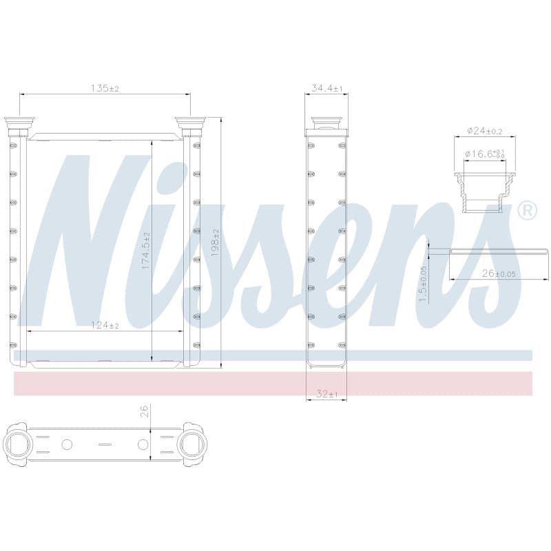 NAGRZEWNICA TOYOTA YARIS 20-