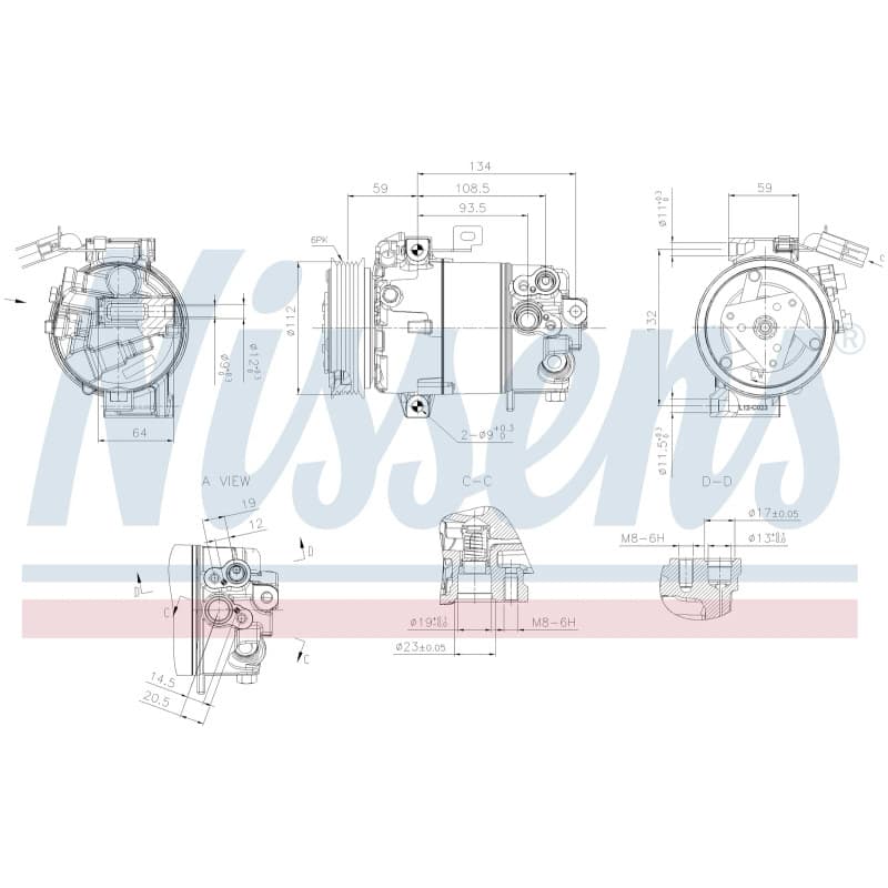 NISSENS niss 891136