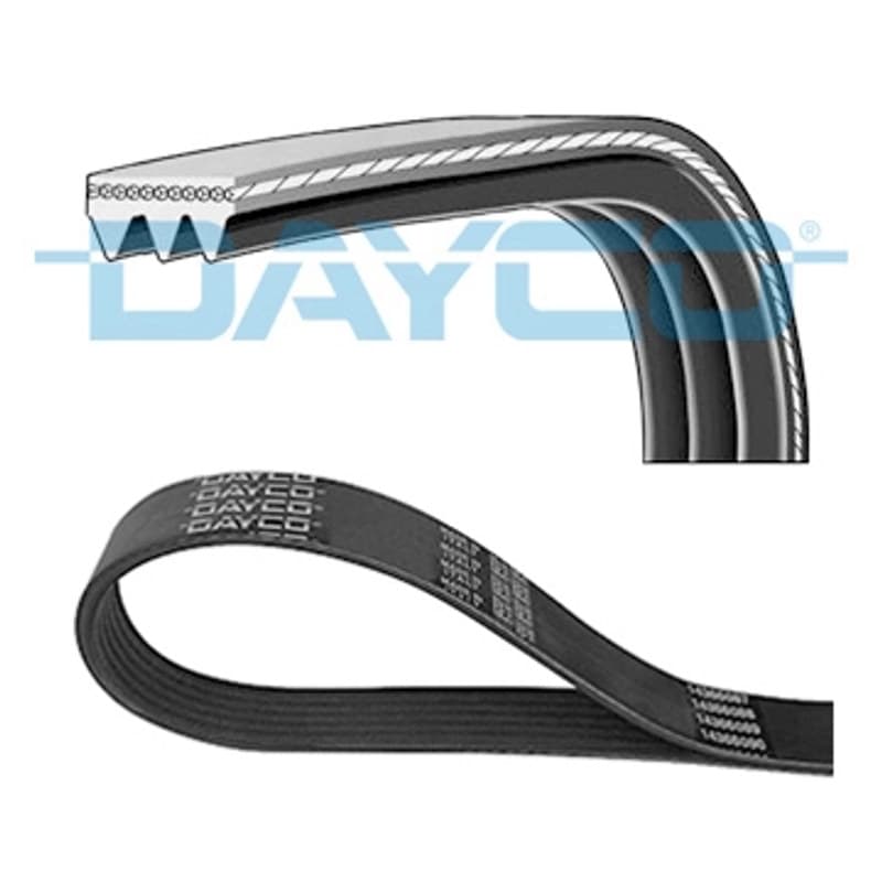DAYCO V formos rumbuoti diržai 3PK872 DAYCO