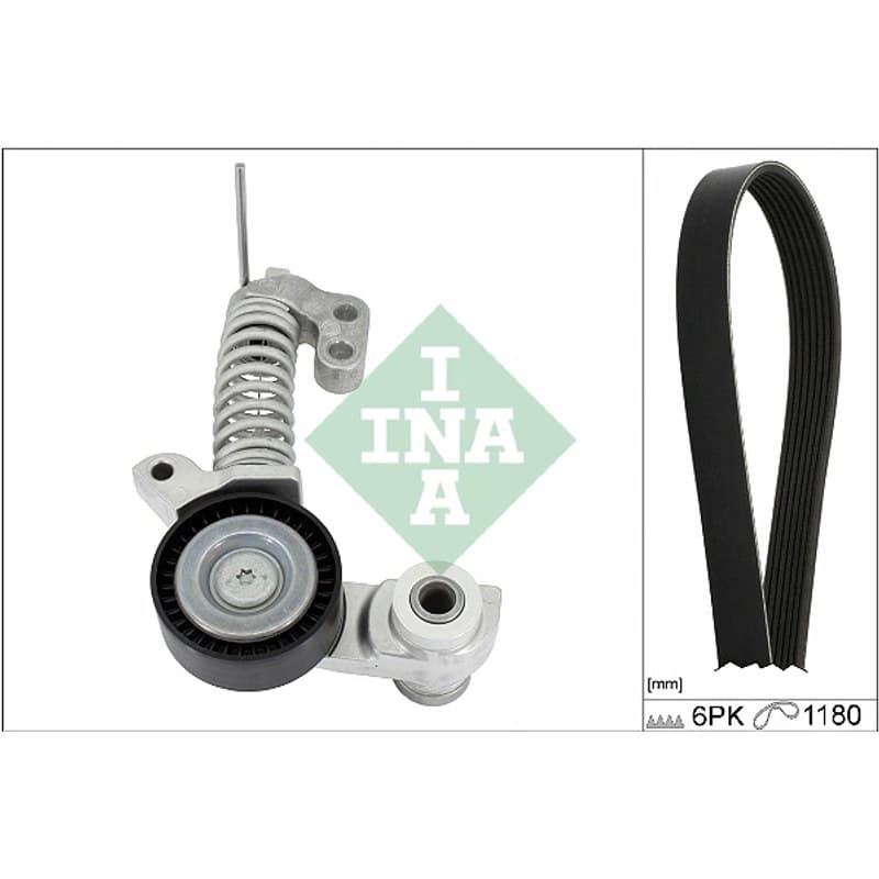 SCHAEFFLERINA V formos rumbuotas diržas, komplektas 529 0374 10