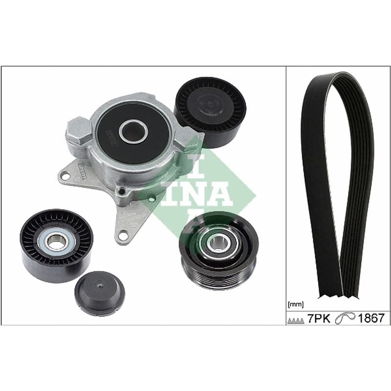 SCHAEFFLERINA V formos rumbuotas diržas, komplektas 529 0401 10