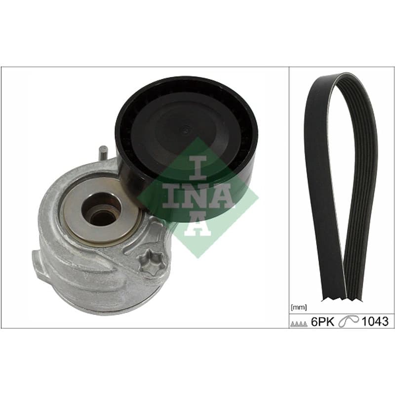 SCHAEFFLERINA V formos rumbuotas diržas, komplektas 529 0419 10