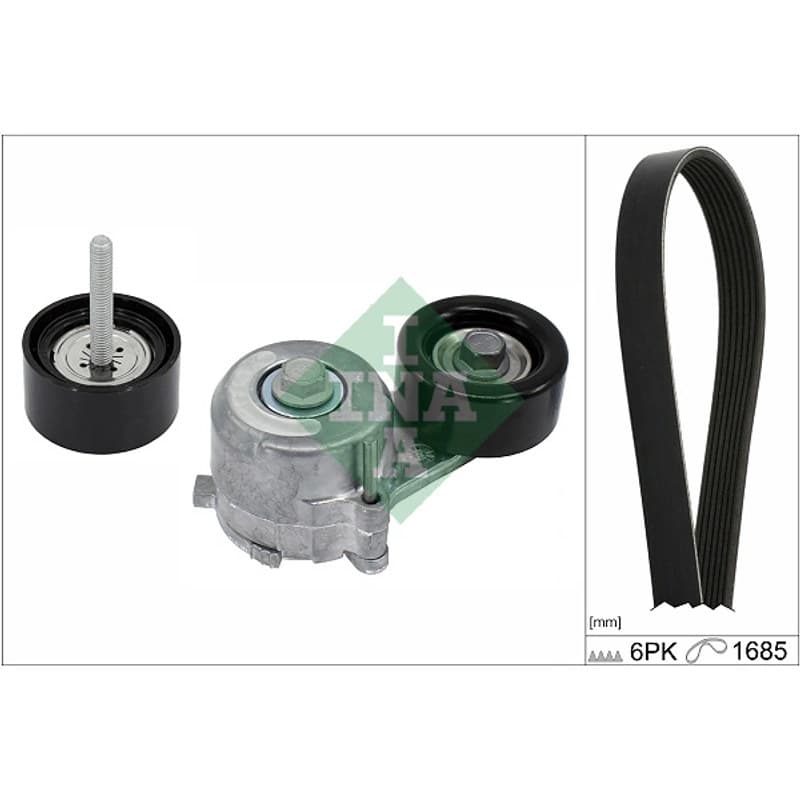 SCHAEFFLERINA V formos rumbuotas diržas, komplektas 529 0421 10
