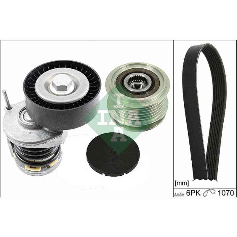 SCHAEFFLERINA V formos rumbuotas diržas, komplektas 529 0475 20