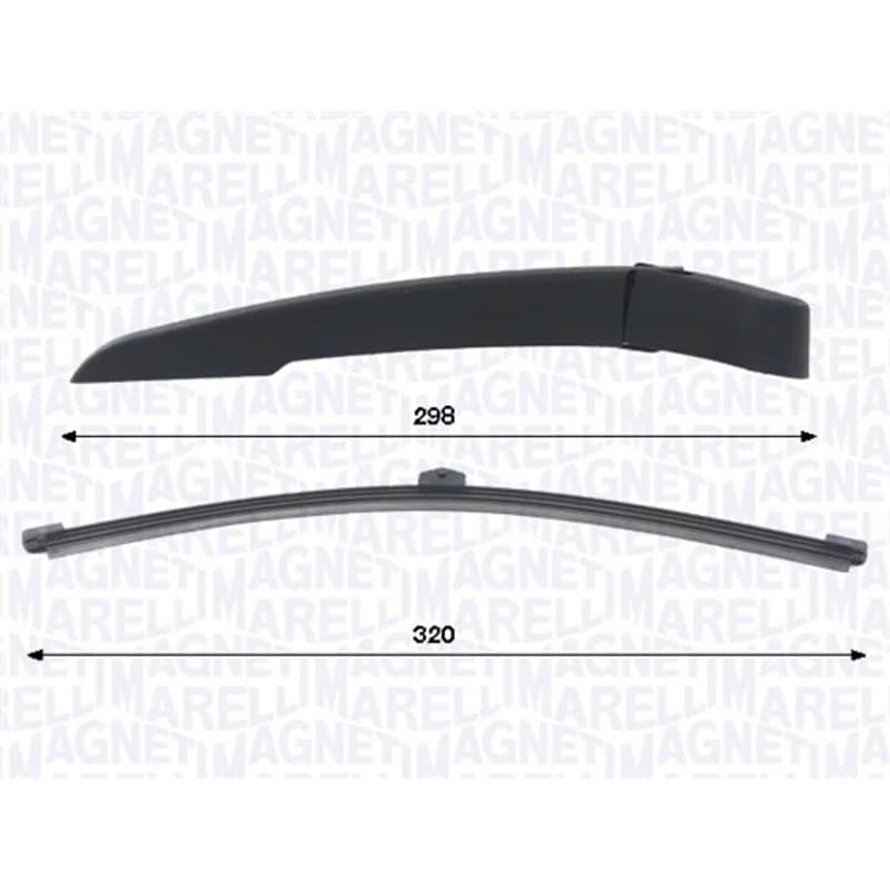 MAGNETIMARELLI valytuvo svirčių rinkinys, stiklų valymui 000723180449