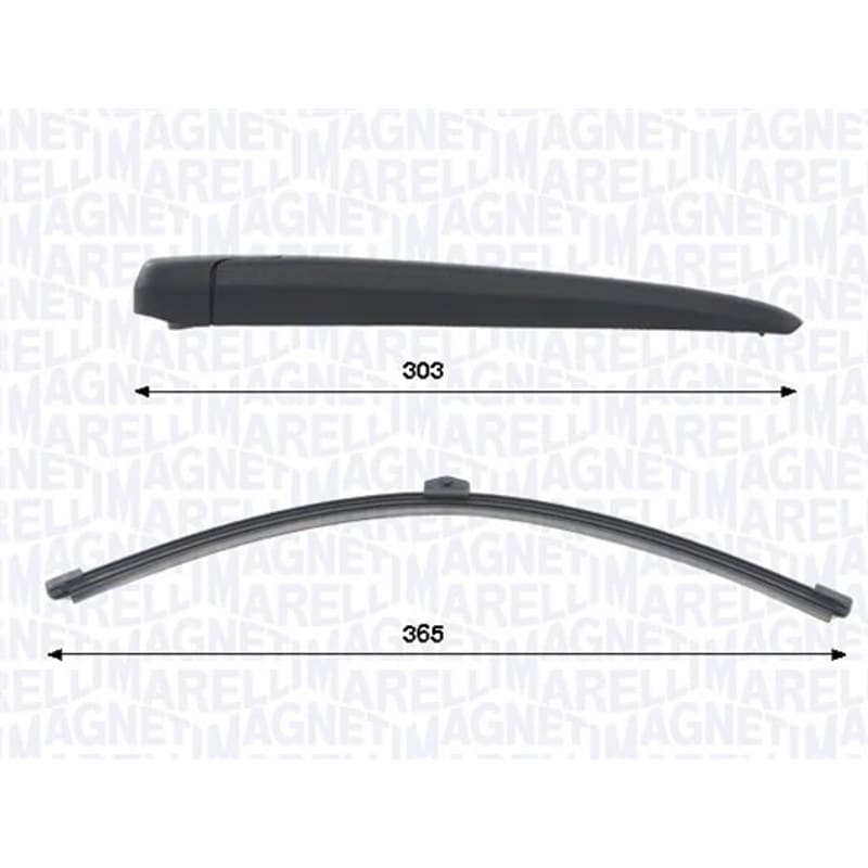 MAGNETIMARELLI valytuvo svirčių rinkinys, stiklų valymui 000723180459