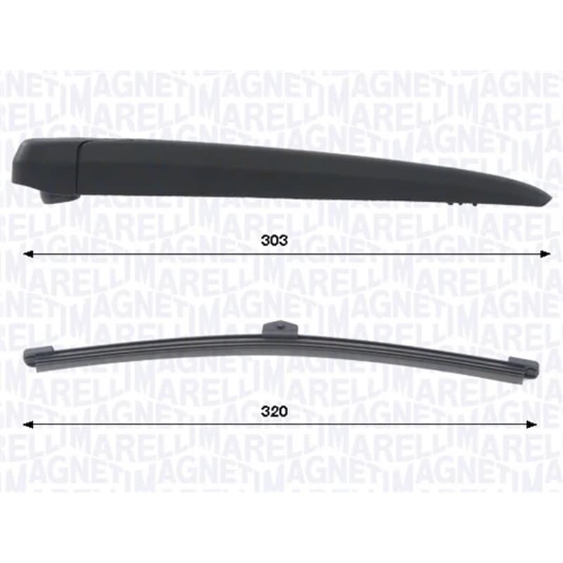 MAGNETIMARELLI valytuvo svirčių rinkinys, stiklų valymui 000723180464