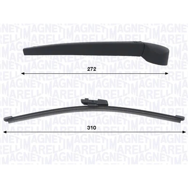 MAGNETIMARELLI valytuvo svirčių rinkinys, stiklų valymui 000723180476