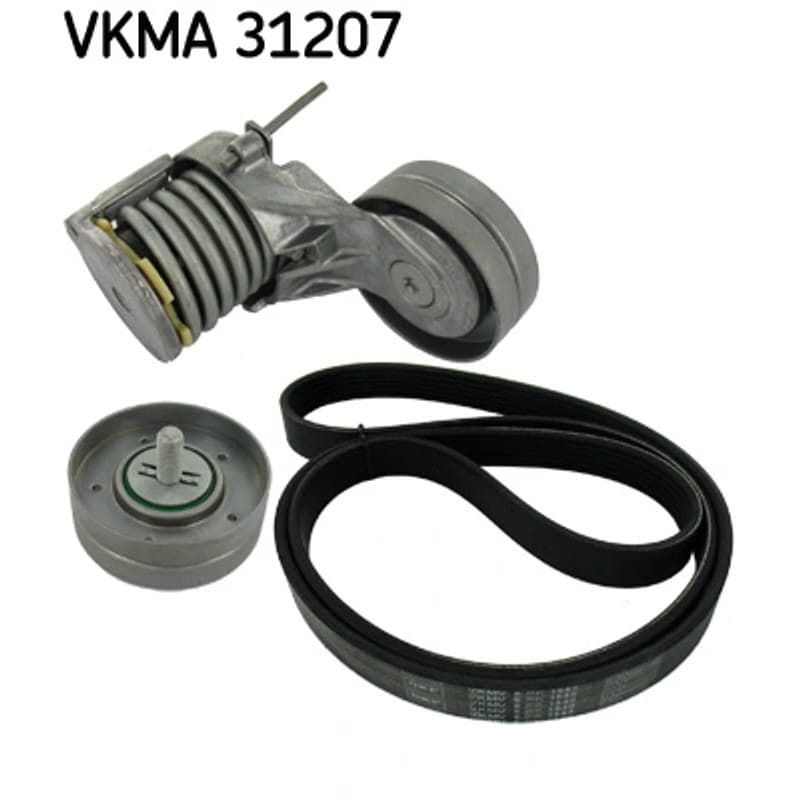 SKF VKMA 31207 V formos rumbuotas diržas, komplektas VKMA31207