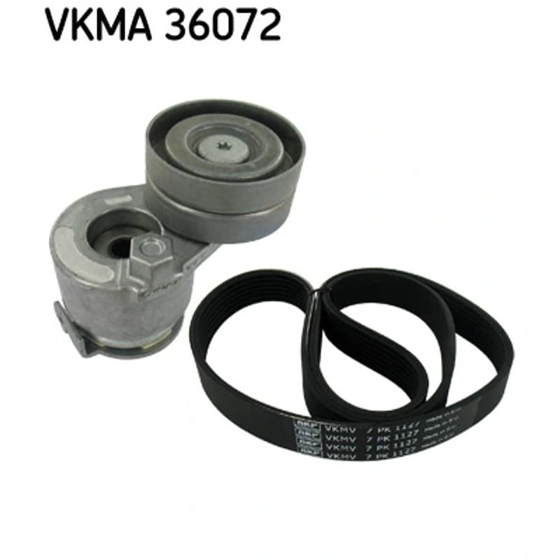SKF VKMA 36072 V formos rumbuotas diržas, komplektas VKMA36072